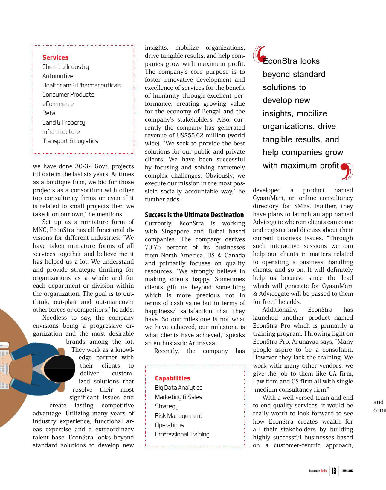 EconStra in Consultant Review Magazine 004